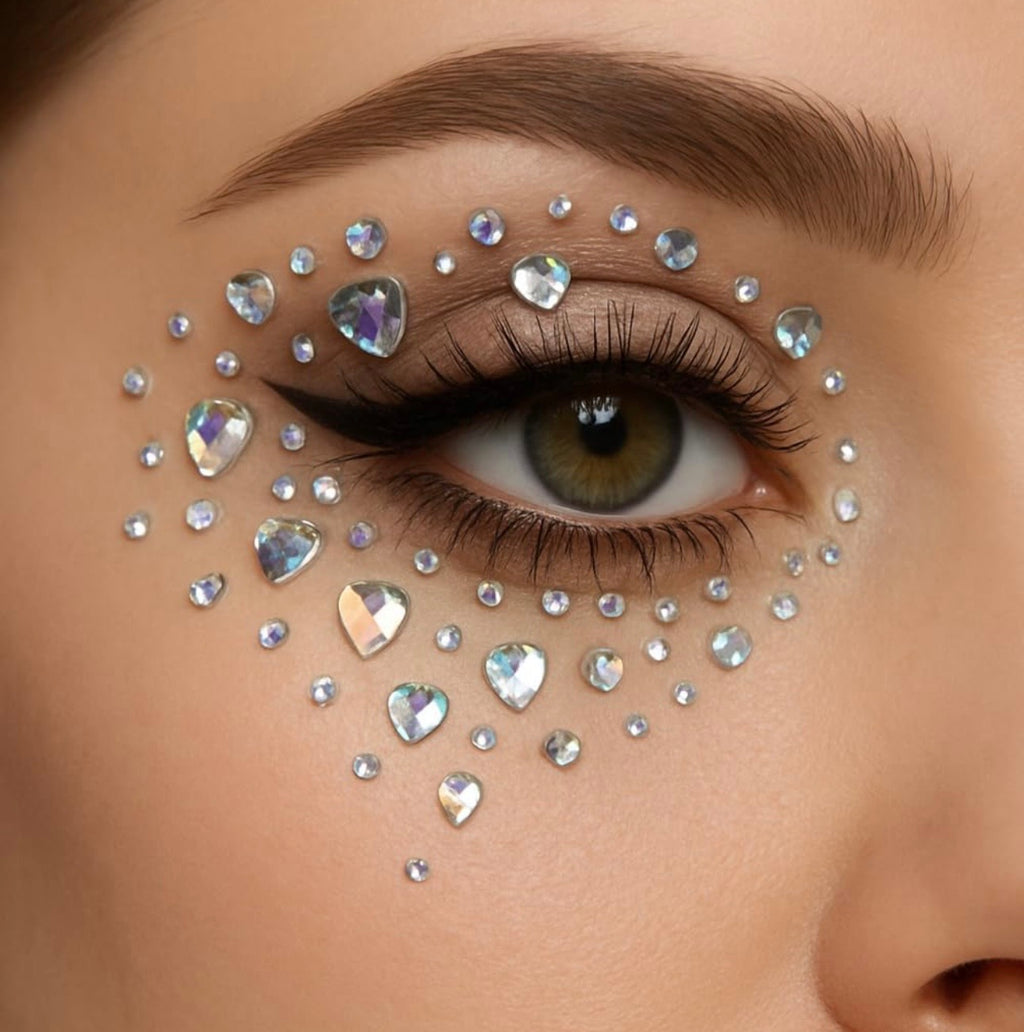 Face and hair stickons
