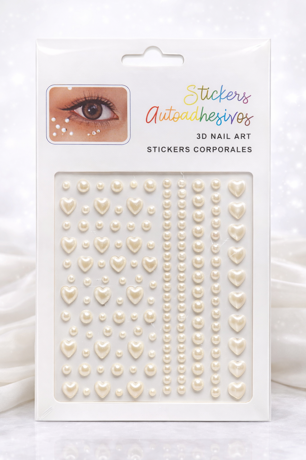 Face and hair stickons