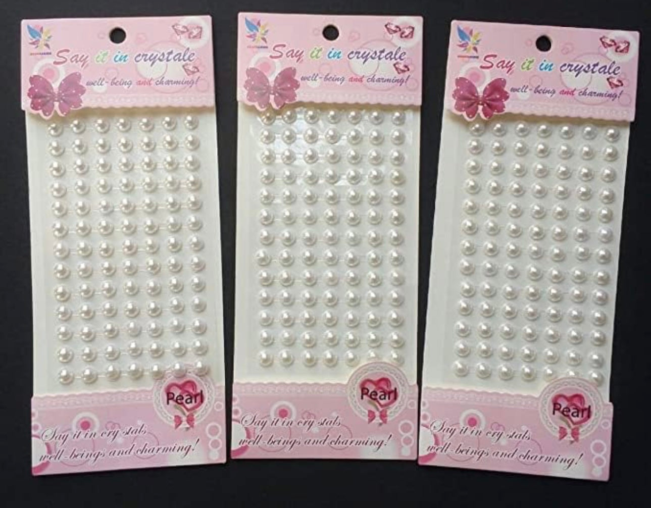 Pearl stickons