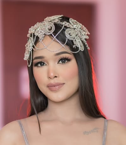 Rhinestone drama crown- Silver Headgear