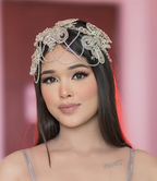 Rhinestone drama crown- Silver Headgear