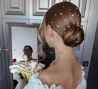 Silver stick-on stones