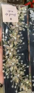 Premium Crystal Flower Hair Band