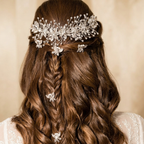 Premium Crystal Flower Hair Band