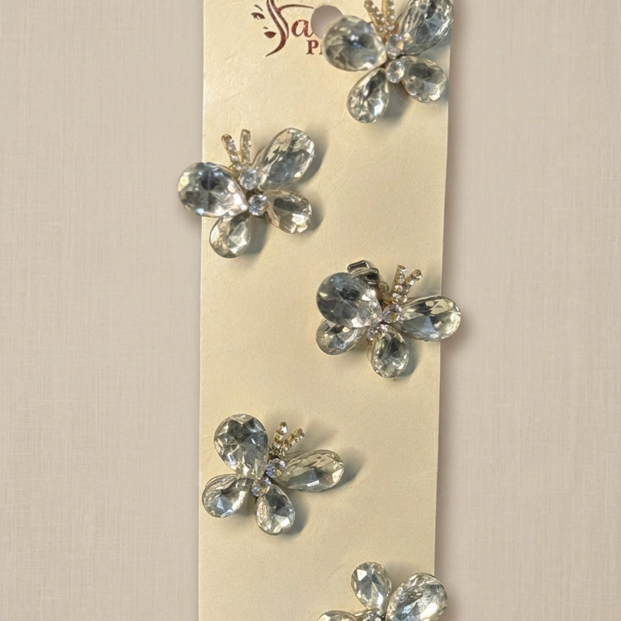Butterflies with clip-5 in a Pack