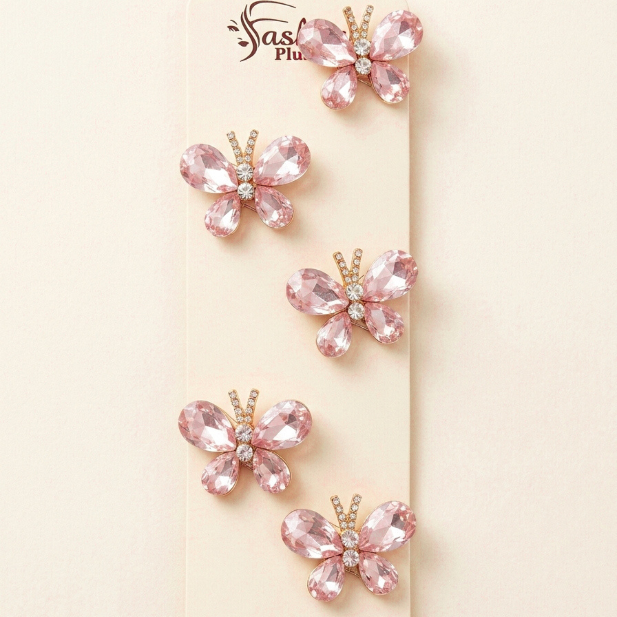 Butterflies with clip-5 in a Pack