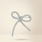 Rhinestone bow for clothes- 2 bows