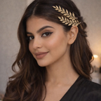 Golden Leaf Hair Band