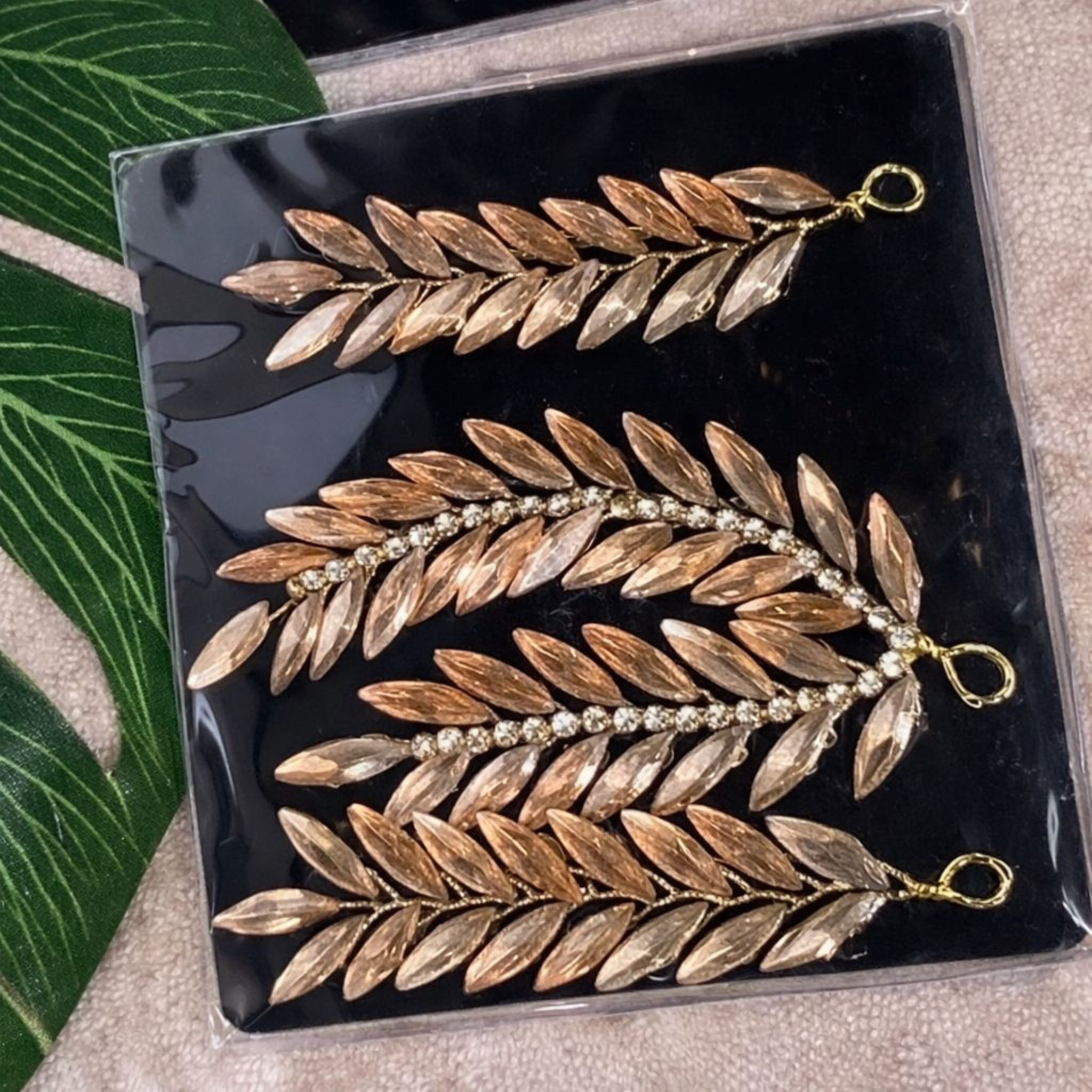 Golden Leaf Hair Band