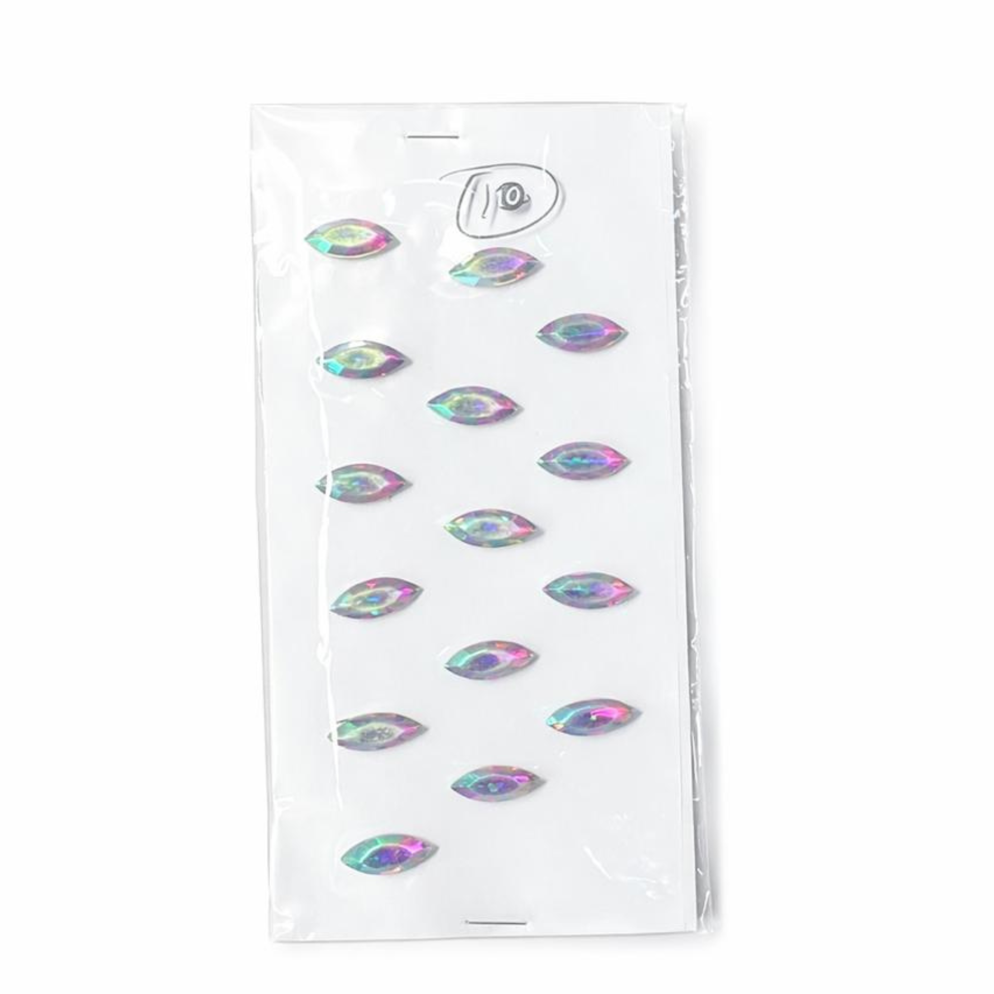 Holographic Leaf Stick-Ons