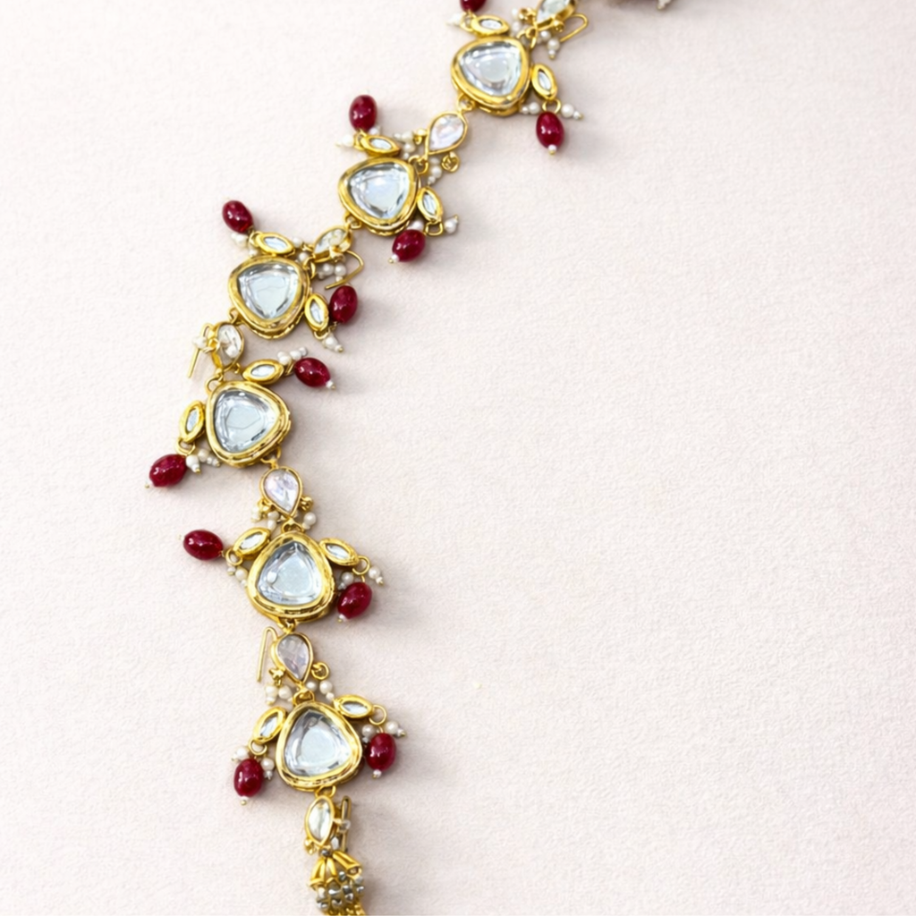 Polki Braid Jewel