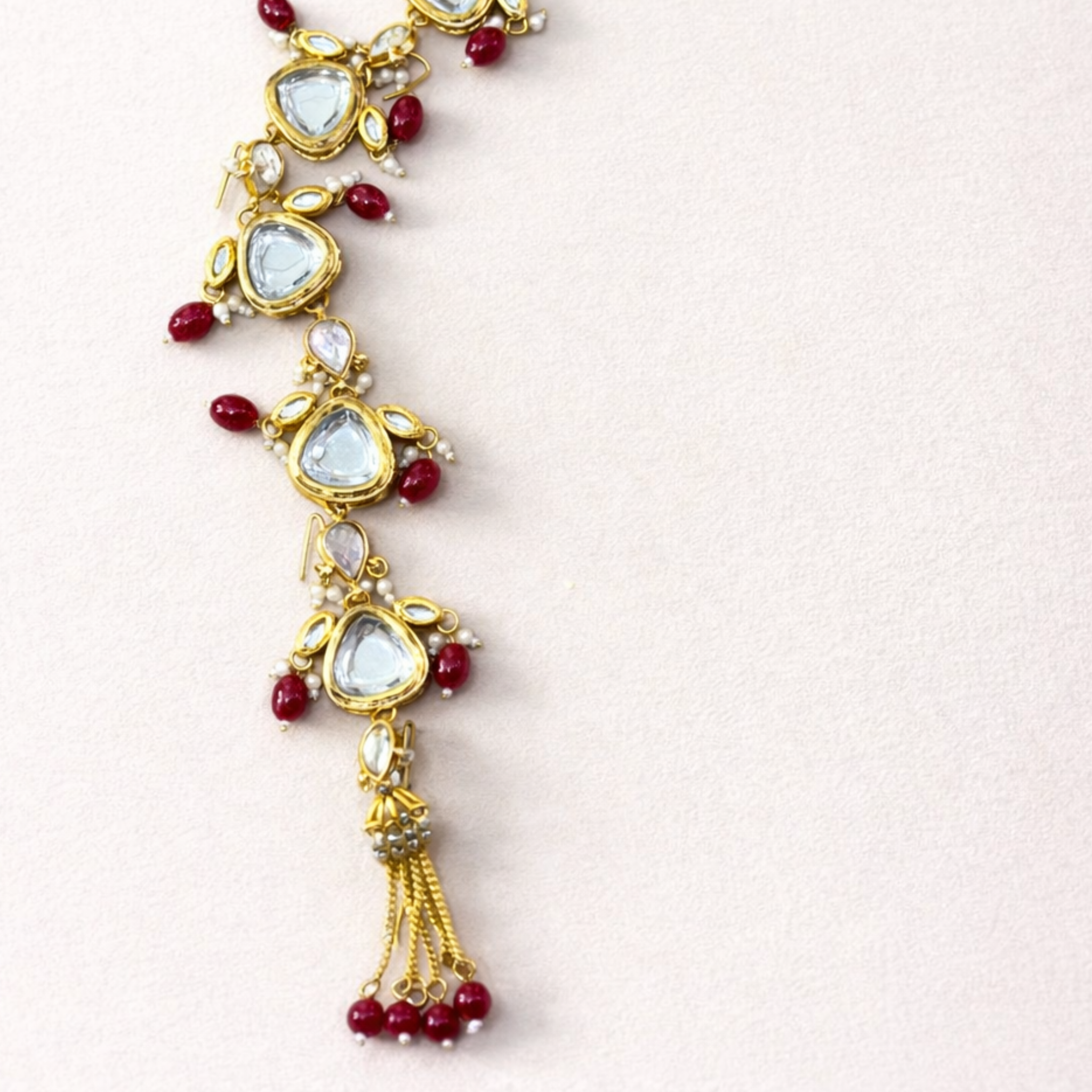 Polki Braid Jewel