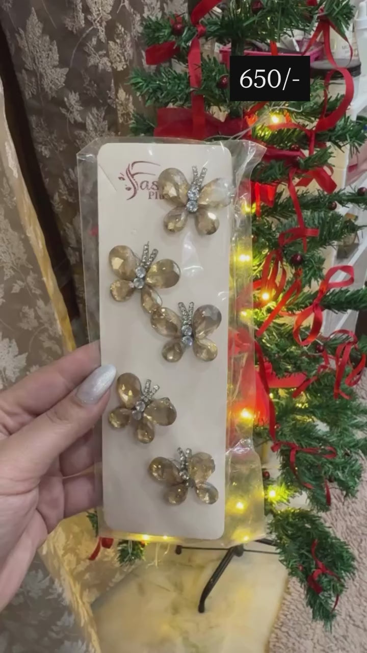 Butterflies with clip