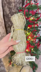 Silver Shimmer Hair Lace